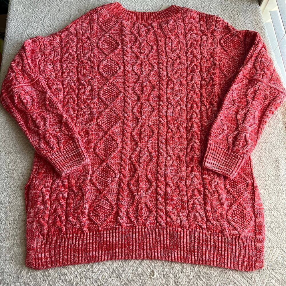 Anthropologie Pilcro Cable Knit Oversized Sweater Size XS - Picture 2 of 7